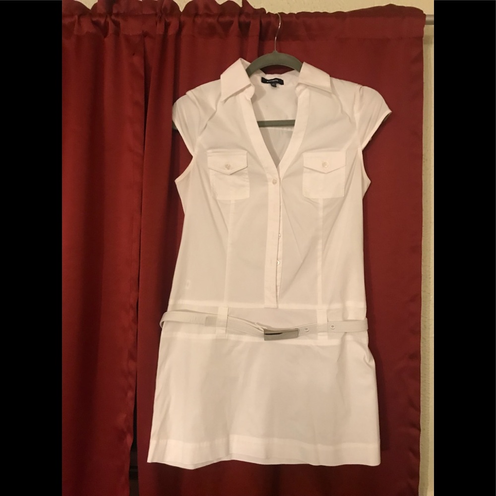 Express dress white